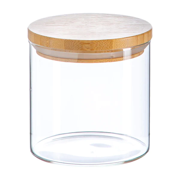 Wooden Storage Jar 550ml