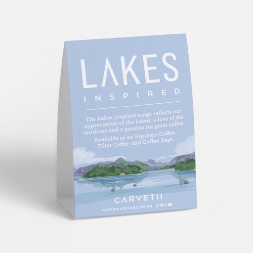 Lakes Inspired Table Tent