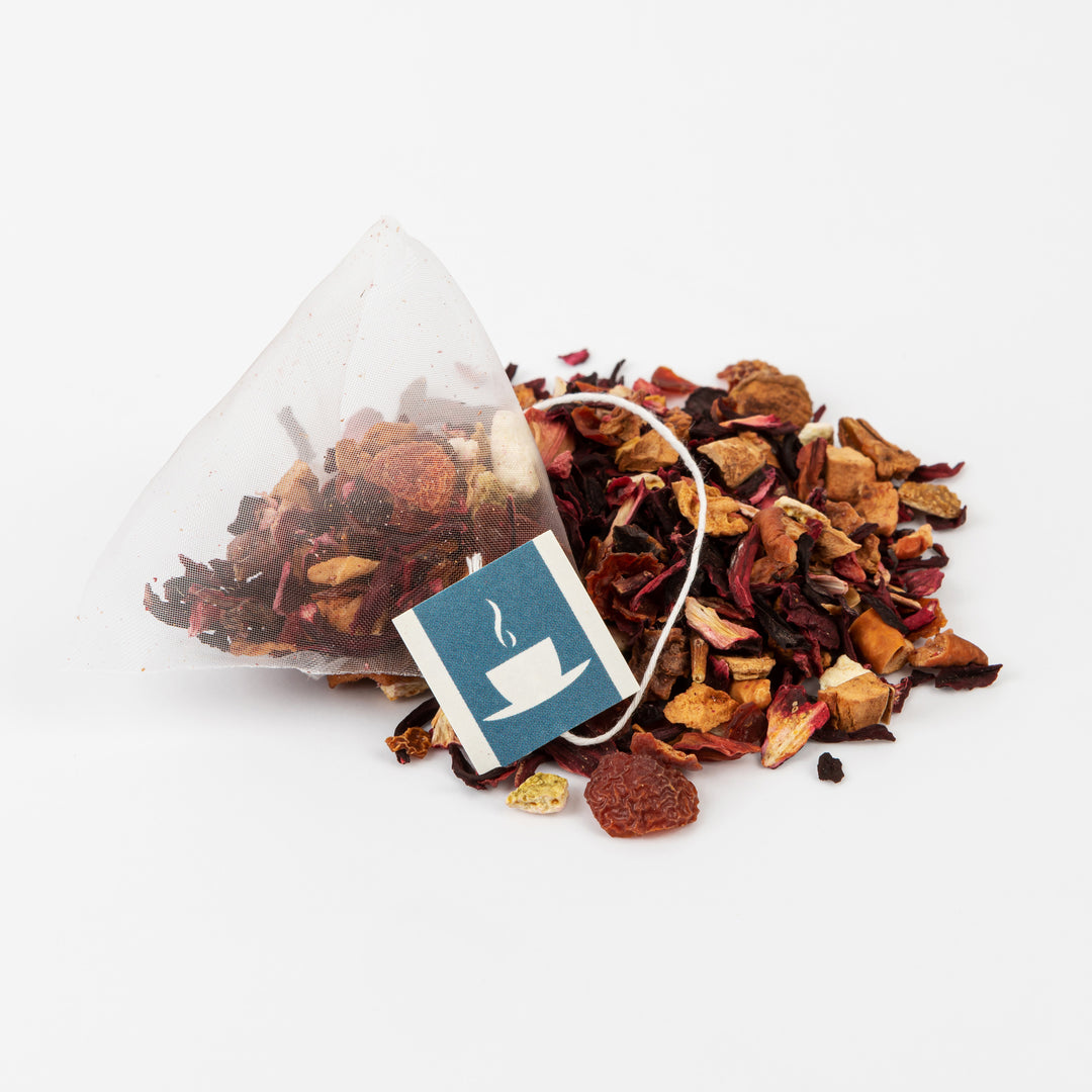 Mixed Red Berry Pyramid Tea Bags (pk 15)